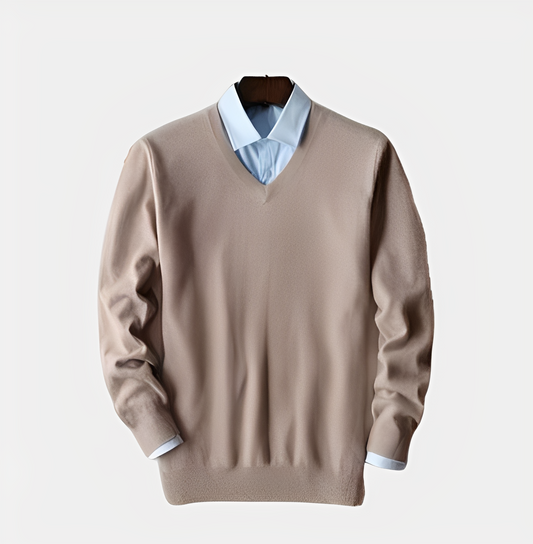 Reginald - Maglione elegante in cashmere da uomo