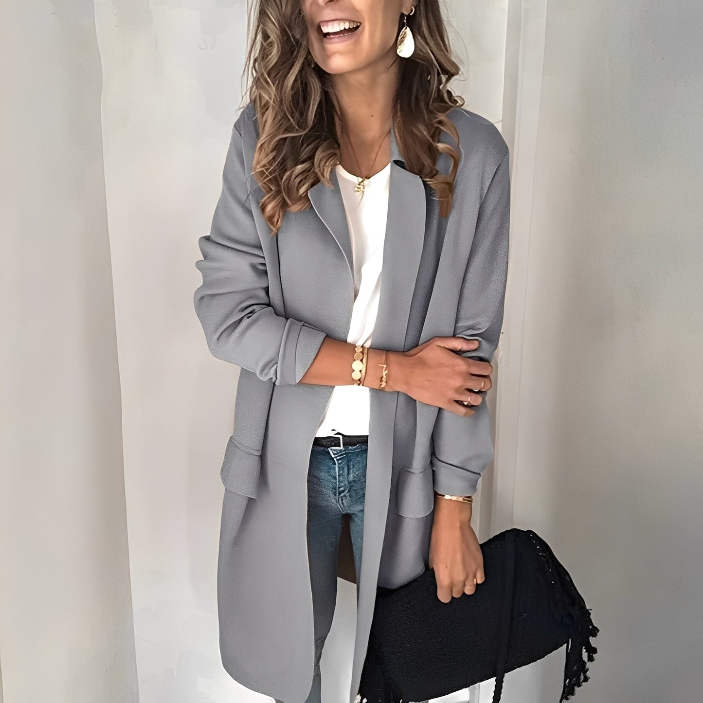 Georgina - Blazer lungo ed elegante per donne