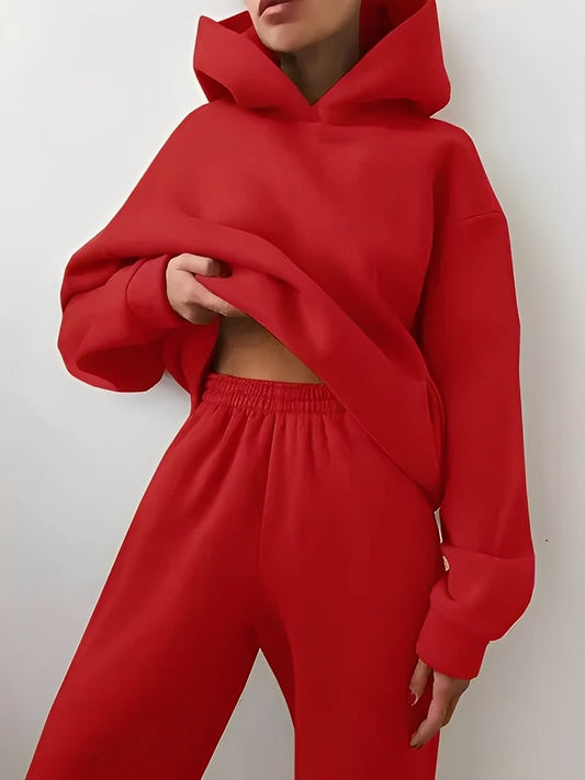 Adelia – Set Hoodie Unicolore