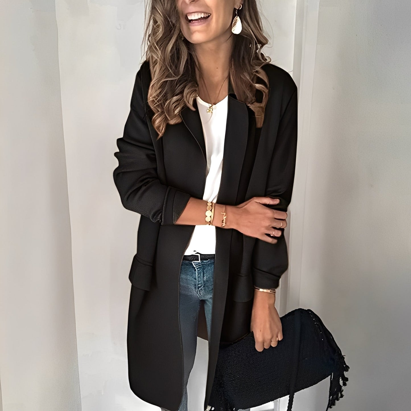 Georgina - Blazer lungo ed elegante per donne