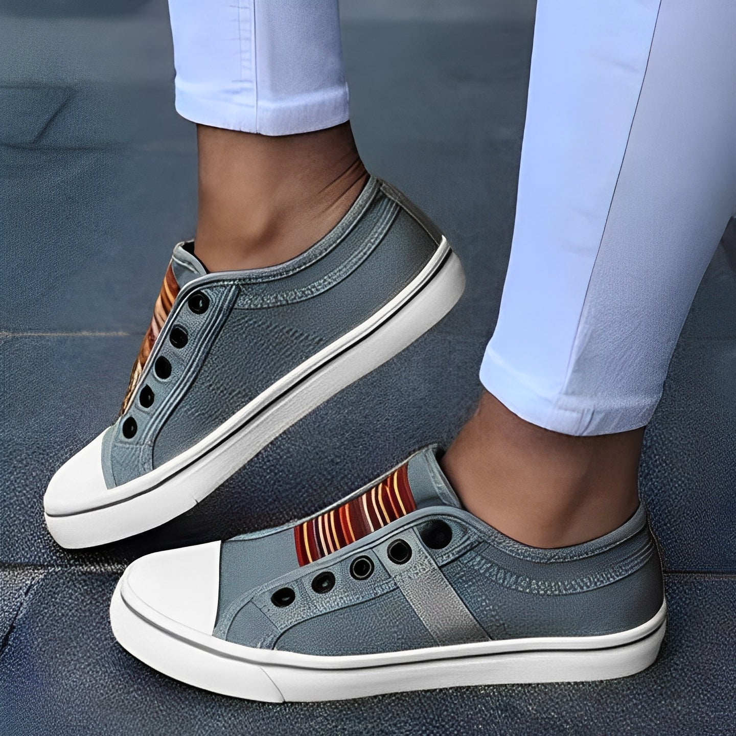 Delphia - Scarpe di Tela Casual per Donna