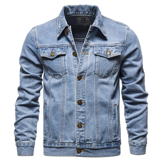Winton - Giacca Trucker Classica in Denim per Uomo