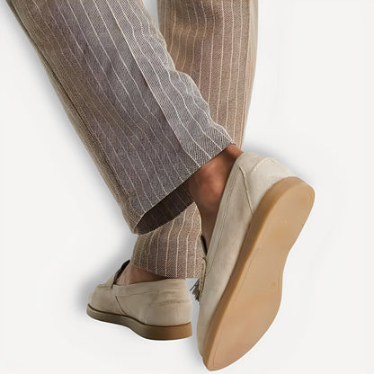 Dixon - Mocassini da uomo casual con nappe