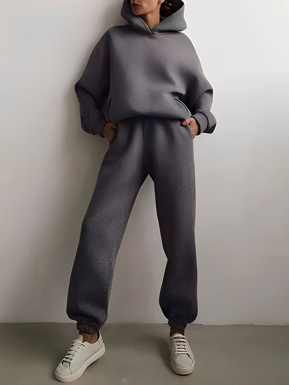 Adelia – Set Hoodie Unicolore