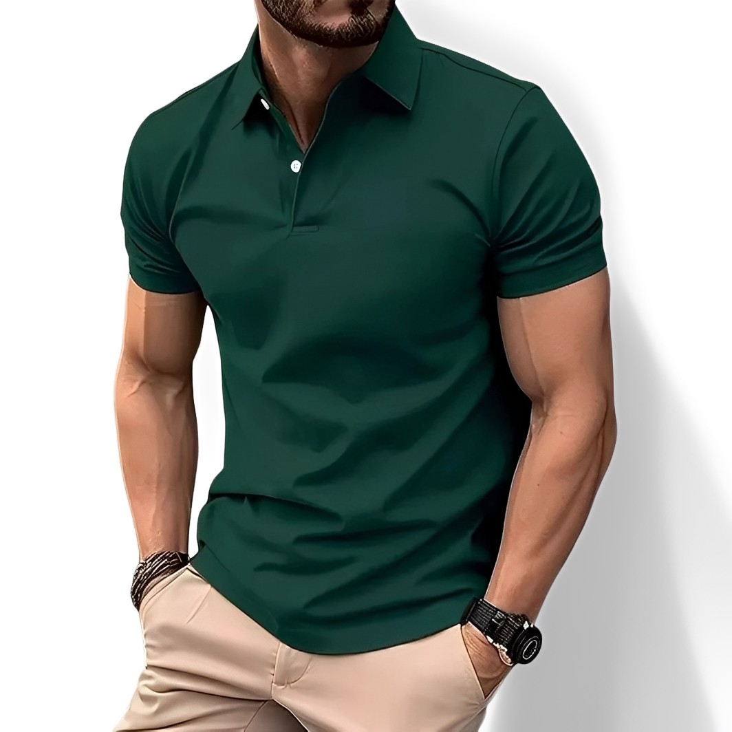 Deacon - Comoda polo a maniche corte per uomini