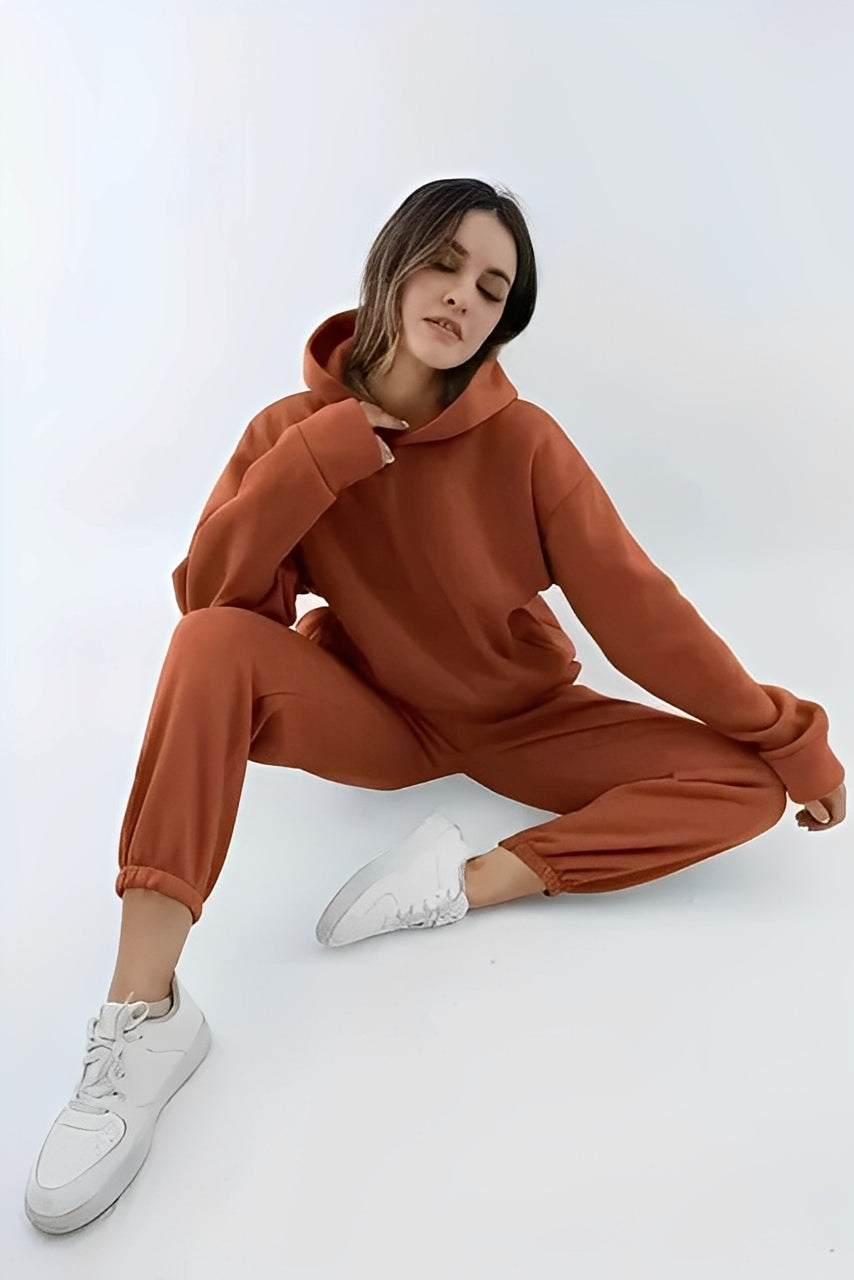 Adelia – Set Hoodie Unicolore
