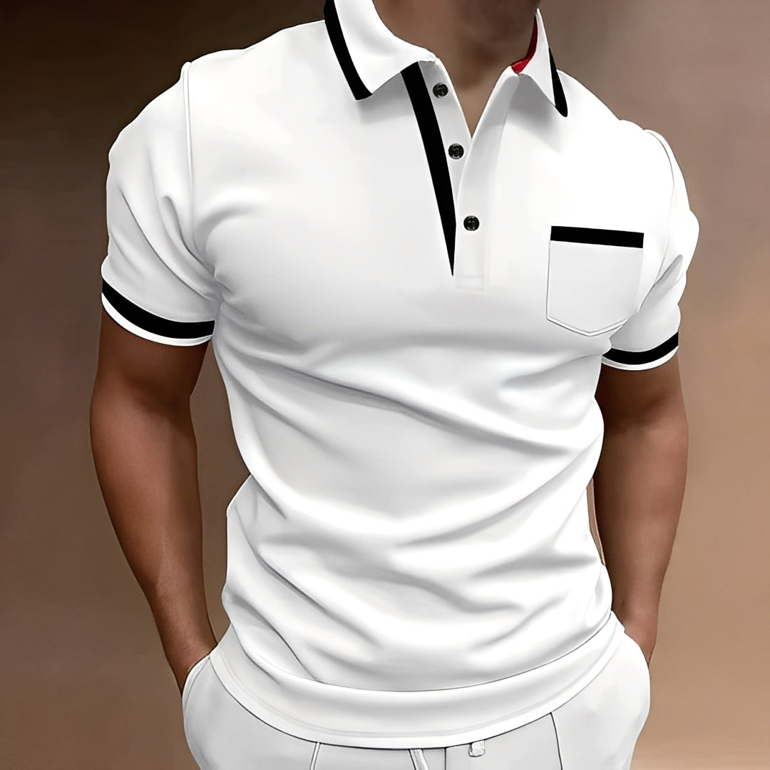 Callahan - Polo Elegante con Tasca da Uomo