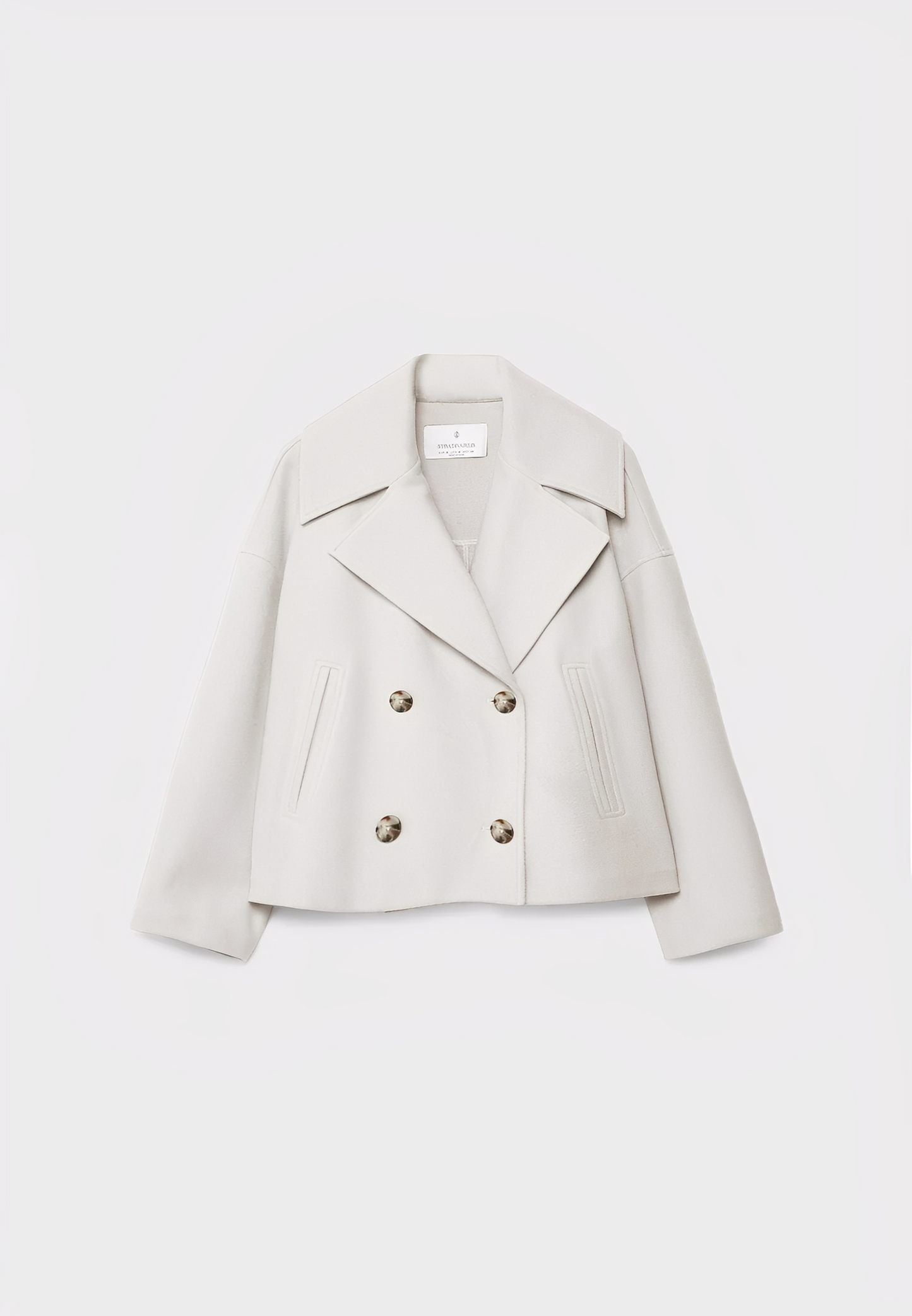Claire – Corta Elegante Giacca Doppiopetto