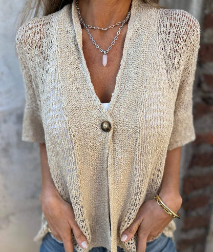 Shane - Cardigan Chic dallo Stile Leggero e Confortevole