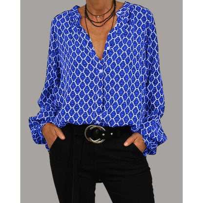Zara – Blusa casual con scollo a V