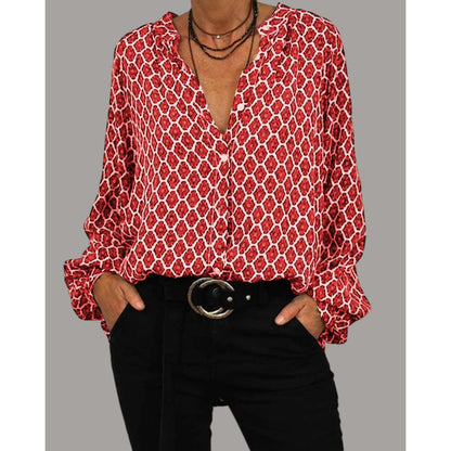 Zara – Blusa casual con scollo a V