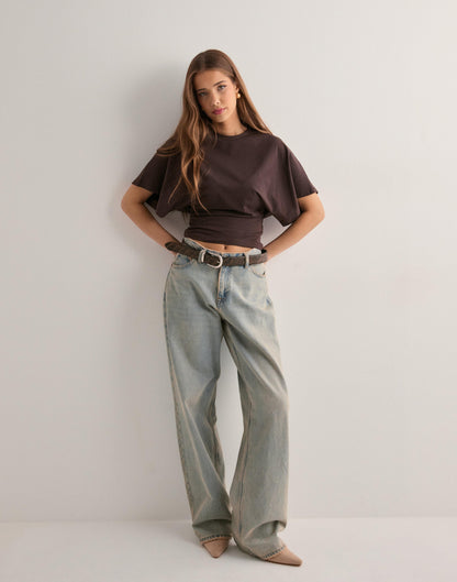 Leonie – Top Comodo a Vita Elastica