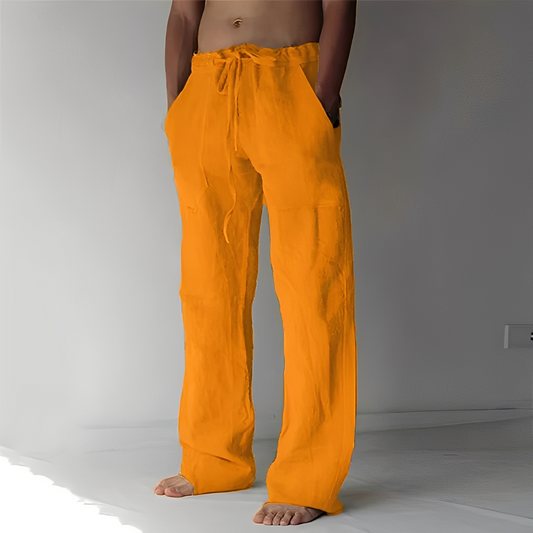 Arthur – Baggy pantaloni di lino per uomo