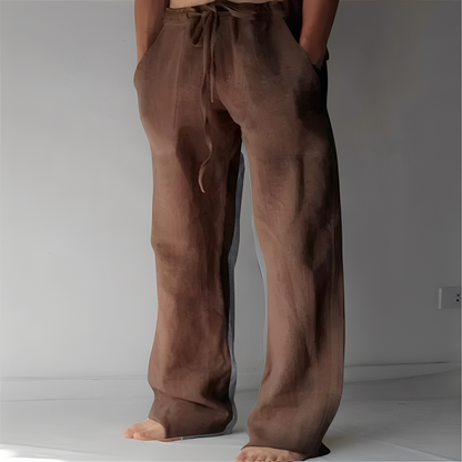 Arthur – Baggy pantaloni di lino per uomo