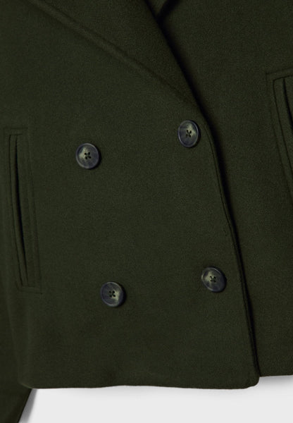 Britanny - Elegante Cappotto Corto Doppiopetto