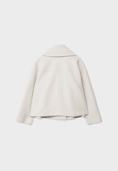 Britanny - Elegante Cappotto Corto Doppiopetto