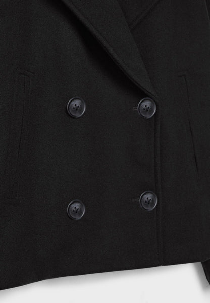Britanny - Elegante Cappotto Corto Doppiopetto