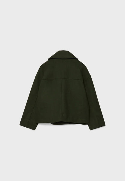 Britanny - Elegante Cappotto Corto Doppiopetto
