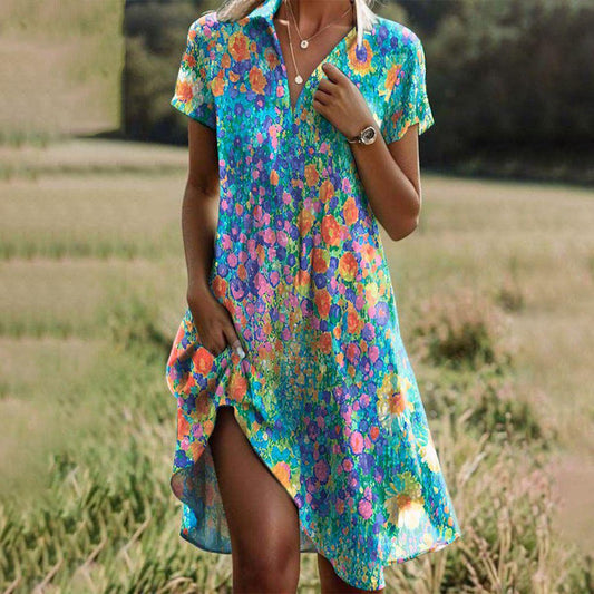 Serena - Abito Floreale Spirito Libero
