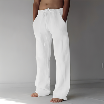 Arthur – Baggy pantaloni di lino per uomo