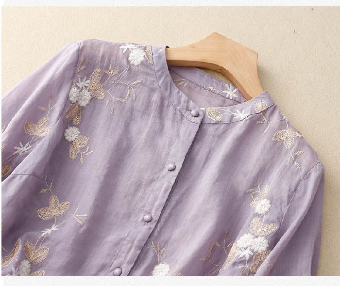 Elaine - Blusa Ricamata Versatile