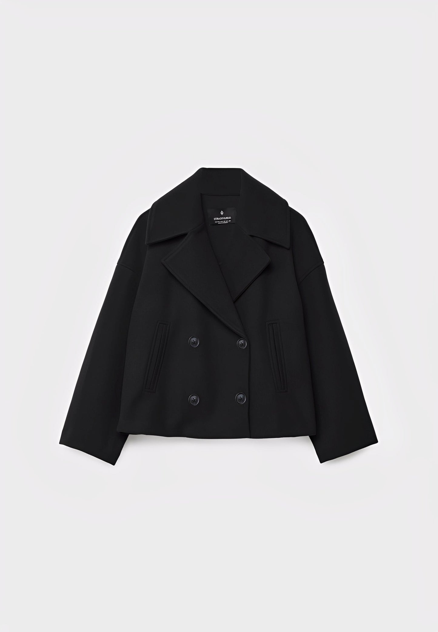 Claire – Corta Elegante Giacca Doppiopetto