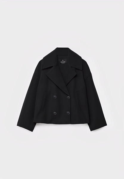Claire – Corta Elegante Giacca Doppiopetto